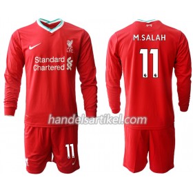 Liverpool M.Salah 11 Kinder Heim Trikotsatz 2020/21 Langarm (+ Kurze Hosen)